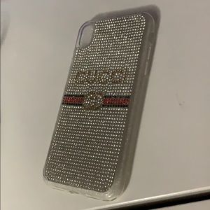 Fashion designer sparkly iPhone XR phone case